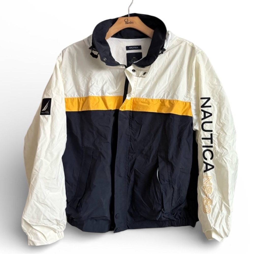 Nautica Windbreaker Sailing Jacket Men's XXL